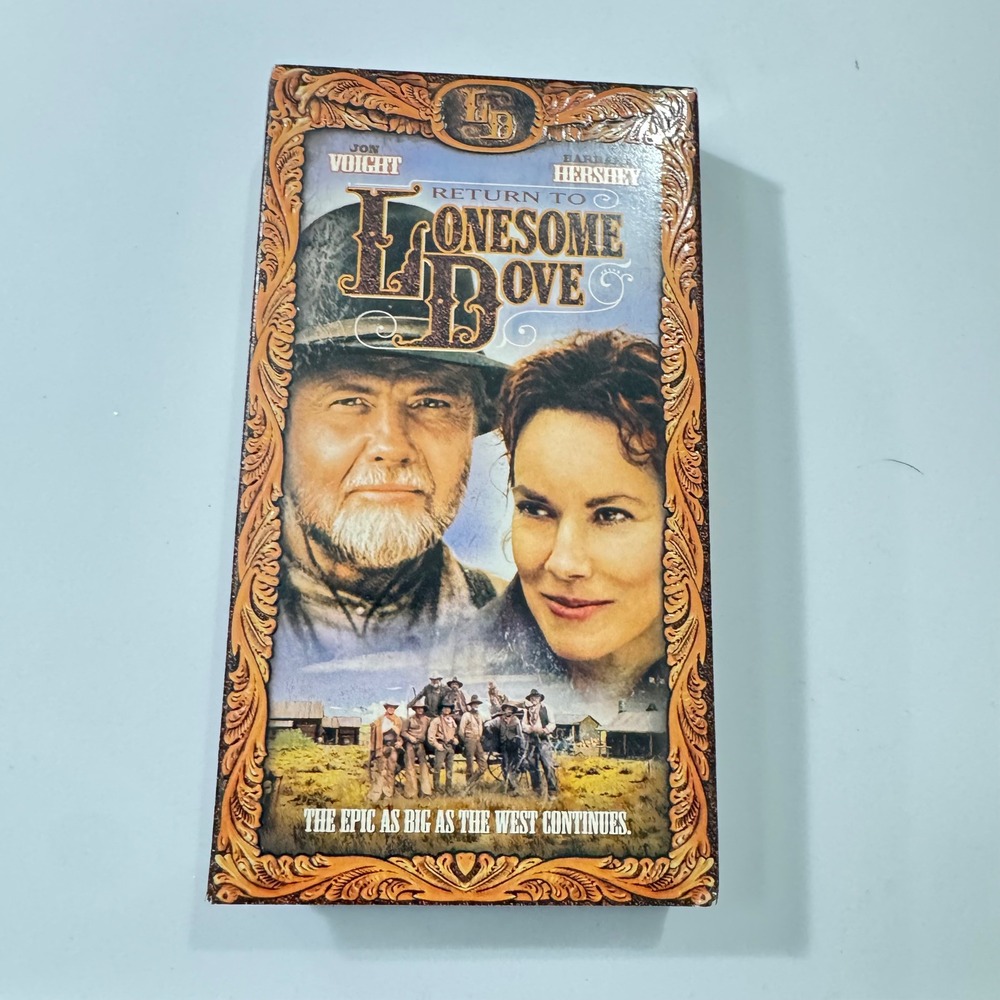 Return to‎ Lonesome Dove VHS 1993 Jon Voight Western Movie Hallmark Artisan Tape